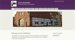 Desktop Screenshot of haussiekmann.de